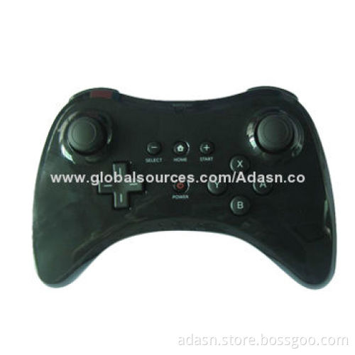 Bluetooth Wireless Pro Joypad for Wii U, with Dual Shock, New Arrival Design